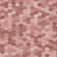 thumbnail image 1 of Ahgly Tapis d'Intérieur Carré à Motifs Cerise Rouge, 3 Pieds Carré, 1 of 6