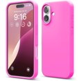thumbnail image 1 of KOMI Compatible with iPhone 16 Pro Max Case, Premium Liquid Silicone Case, Full Body Protective Cover, Shockproof, Slim Phone Case, Anti-Scratch Soft Microfiber Lining, 6.9 inch Ice Red, 1 of 5