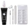 thumbnail image 1 of Nail Extension Gel Set Nail Gel Kit Nails Starter Set Professional Kit Nail Manicure Salon Set for Beginners, 1 of 10