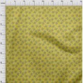 thumbnail image 4 of oneOone Viscose Jersey Yellow Fabric Owl Craft Projects Decor Fabric Printed By The Yard 60 Inch Wide, 4 of 5