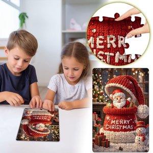Puzzle Games for Kids and Adults Family Interactive Entertainment Educational Puzzle Games Holiday Puzzles