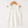 thumbnail image 2 of Birdeem Chemises pour Enfants Sans Manches T-Shirt Graphique Uni Col Rond Crop Top pour Filles et Garçons Débardeur Tee, 2 of 12
