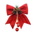 thumbnail image 5 of Jinsinto Christmas Accessories Bowknot Pine Cone Pendant Christmas Tree Decoration, 5 of 5
