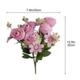 thumbnail image 3 of Wzzjkit Artificial Flowers for Outdoors, Fake Realistic Flowers with Plastic Plants Spring Decor, Handheld Faux Flowers for Outside Window Box Front Porch Planter Decor, 3 of 8