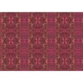 thumbnail image 1 of Ahgly Company Tapis Rectangulaire Lavable en Machine Intérieur Transitionnel Rouge Cerise, 7 Pieds x 10 Pieds, 1 of 7
