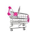 thumbnail image 2 of Jouets de Simulation Mini Chariot de Magasinage pour Bébés et Enfants, Chariot à Main, Panier de Rangement de Supermarché, Chariot Jouet, 2 of 3
