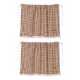thumbnail image 1 of D-76 Brown Car Sunshade Rear Window Universal Suction Cup Shades For Sun Protection Pair Of Window Side Curtains Easy Install Light Blocking For Vehicles 39 X 59 Inches, 1 of 6