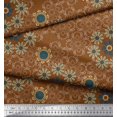 thumbnail image 2 of Soimoi Rayon Fabric Floral & Paisley Decorative Print Fabric by Yard 56 Inch Wide, 2 of 3