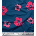thumbnail image 1 of Soimoi Rayon Fabric Artistic Flower Decor Fabric Printed Yard 56 Inch Wide, 1 of 3