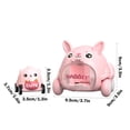 thumbnail image 3 of TIMIFIS Catapult Cars Cute Cartoons Animals Child Catapult Car Mini Inertias Rebounds Car Puzzle Parent-Child Interactive Children's Toy Car Model, 3 of 6