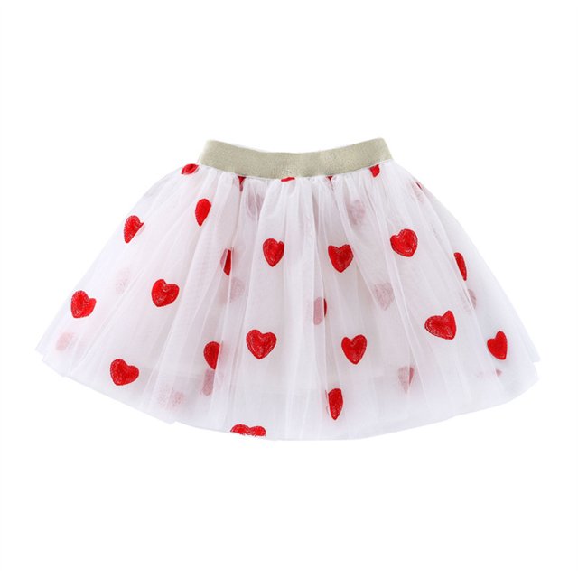 Birdeem Toddler Girls Cute Party Dance Solid Color Embroidery Net Yarn Tulle Princess Dress Skirt