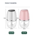 thumbnail image 4 of Electric Ice Crusher Multipurpose Ice Grinder Ice Crushing Machine - Pink, 4 of 10