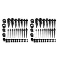 thumbnail image 2 of Transemion 36 Pieces Ear Gauges Stretching Kit Expanders 14G-00G Plugs Black 36 Pcs 2Set, 2 of 6