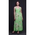 thumbnail image 2 of Bimba Robe Longue Chic Imprimée pour Femmes avec Oiseaux, Style Bohème, Maxi d'Été, Tenue de Plage - Très Petit, 2 of 5