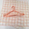 thumbnail image 3 of SHISUYAN Non-Slip Metal Hangers Clothes Hangers Shirts Sweaters Dress Hanger Hook Drying Rack (Rose Gold), 3 of 8