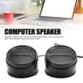 thumbnail image 3 of Computer Speakers for Desktop PC, Small Computer Speakers with HIFI Sound, Volume Control, USB Powered 3.5mm Aux Speaker for PC, Laptop, Tablet, Phone, 3 of 7