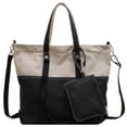 thumbnail image 1 of Sac Fourre-Tout Décontracté pour Femmes avec Fermeture Éclair, Sac à Bandoulière Rétro (Kaki), 1 of 10