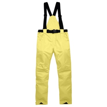 Pantalons de Ski pour Femmes Imperméables Hommes et Femmes Simple-Planche Double-Planche Coupe-Vent, Imperméables et Chauds Pantalons de Ski Épaissis Pantalons Imperméables Femmes Pantalons Décontractés de Ski Femmes