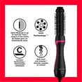 thumbnail image 4 of Revlon One-Step Brosse Chauffante à Air Chaud Ronde 1,5″ avec Booster de Racines en Céramique, 4 of 7