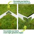 thumbnail image 5 of Coins de Lit Surélevés Réglables - Ensemble de 4 Coins de Lit de Jardin DIY Pliables à Tout Angle en Acier, 5 of 5