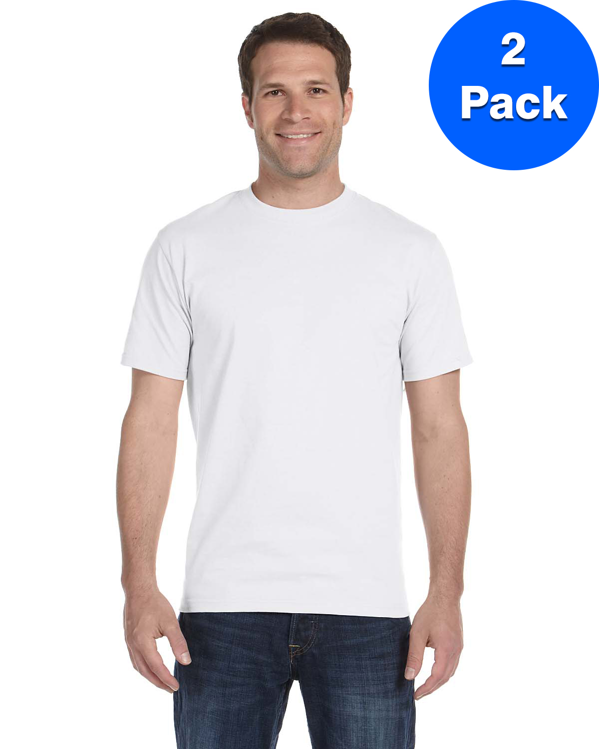Hanes Tall Beefy-T pour Hommes - 518T (Lot de 2)