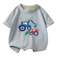 thumbnail image 1 of RXIRUCGD 2025 Vêtements d'Été pour Enfants T-shirt Décontracté Ample à Manches Courtes à Col Rond pour Adultes, 1 of 2