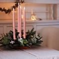 thumbnail image 4 of Long Taper Candles for Wedding, Banquet, Party, Holiday Decor, Mixed Wax, 9.84 Inch, Set of Four, Unscented, Formal Dinner, Table Centerpiece, Ceremonial Lighting, Home Ambiance, 4 of 8