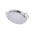 thumbnail image 2 of pitrice Round Serving Tray with Handles for Bathroom Restaurant Living Room Argent M, 2 of 9