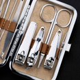 thumbnail image 1 of 10Pcs/set Stainless Steel Manicure Set Nail trimmer kit Clippers Cleaner Grooming Kit Nail Care Nail Trimmer Set, 1 of 5