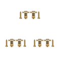 thumbnail image 3 of ZheElen 2Pcs Rouleau Professionnel Chaîne Arbres Retenue de Chaîne Imperméable Léger Boucle Réglable Guides Enduit Surface Or 3Set, 3 of 6
