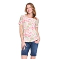 thumbnail image 1 of Iyla Women'S Printed Jacquard T-Shirt, 1 of 6