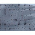 thumbnail image 4 of oneOone Georgette Viscose Fabric Star & Faces Animal Print Sewing Fabric BTY 42 Inch Wide, 4 of 4
