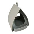 thumbnail image 1 of S SERENABLE Bird Feeder Decorative Ornament Bird Food Container for Yard Outdoor Outside grey, 1 of 1