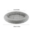 thumbnail image 2 of Round Cat Bed Soft Cat Donut Beds With Around Machine Washable For Kittens/Rabbits/Hamsters Boxes for outside Bar Pethouse Pole Mounted Hanging Pet Bath for outside Metal Pethouse on Stake Pet Food, 2 of 5