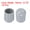 Grey, variant on Unique Bargains Chair Leg Floor Protectors, 16pcs 3/4' - Plastic Round Chair Leg Caps, Non-Slip Furniture Feet Covers (Grey)