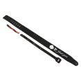 thumbnail image 3 of Guitar Strap, Shoulder Strap Nubuck Delicate Embroidery Strong Practicality Soft  For Stringed Instrument Black Rose Embroidery, 3 of 8