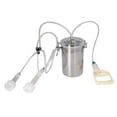 thumbnail image 3 of Manual Milking Machine, Easy Control Strong Suction 2000ml Milk Milking Machine  For Farm, 3 of 8