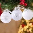 thumbnail image 4 of 50% off Clearance Christmas Ornament Hanging Ball Assorted Pendants Shatterproof Tree Ornaments Decorations In A Reusable Hand-Help Gift Box Ideal For Xmas,Party, 4 of 8