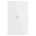 thumbnail image 2 of 1/2/3/4 gang TUYA WiFi Smart Touch Switch Home Wall Button for Alexa and Google Home Assistant Wall mounted glass panel touch light switch, 2 of 7