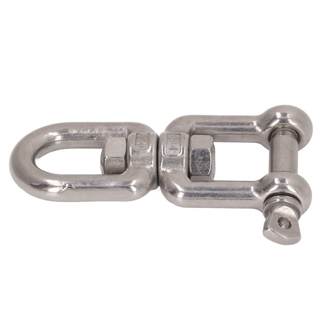 Double Manille Professionnel en Acier Inoxydable 304 pour Balançoire Corde d'Escalade