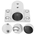 thumbnail image 4 of Boat Square Tube Pipe Base, Marine Boat Hand Rail Stainless Steel Boat Tube Base Boat Hand Rail Fitting Mount Hand Rail Rectangle Base  For Marine Boat 20MM,22MM,25MM, 4 of 8