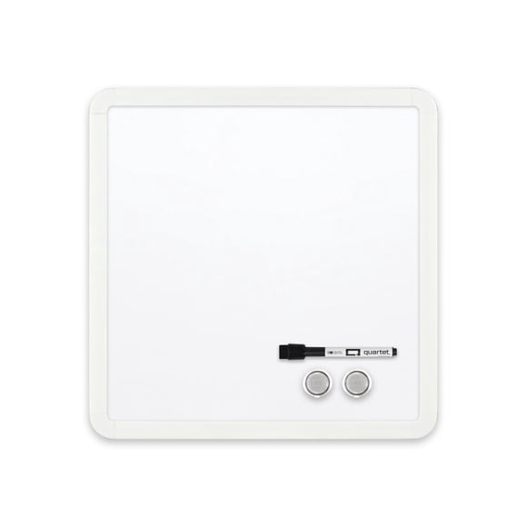 Quartet Plastic Frame 14"x14" Dry Erase Board