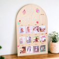 thumbnail image 4 of RSOLIET Sweet One First Year Photo Board - Ice Cream Theme 12 Monthly Milestone Frame, Baby’s 1st Birthday Picture Display with Sweets Decor, Perfect Keepsake Gift for New Parents, 4 of 8