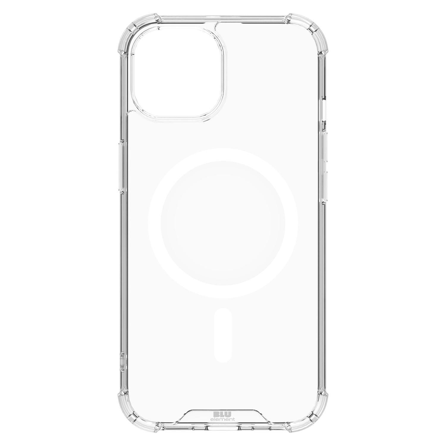 Blu Element DropZone Rugged Case with MagSafe Clear for iPhone 16e/15/14/13