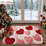 Valentines Day Shower Mats for Outside Shower, Modern Bath Mat Bath Mats for Shower, Bathroom Rugs Washable Spa Bath Mat
