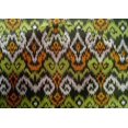 thumbnail image 4 of oneOone Cotton Silk Fabric Diamond & Swirl Ikat Decor Fabric Printed BTY 42 Inch Wide, 4 of 4