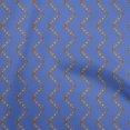 thumbnail image 1 of oneOone Velvet Medium Blue Fabric Block Craft Projects Decor Fabric Printed By The Yard 58 Inch Wide-EK, 1 of 1