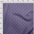 thumbnail image 3 of oneOone Rayon Violet Fabric Floral Sewing Craft Projects Fabric Prints By Yard 56 Inch Wide, 3 of 4