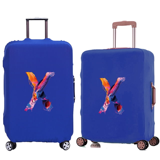 Suitcase Protective Cover Trolley Travel Suitcase Elastic Dustroof Cover Apply To 18-28 Inch Luggage Paint Series Pattern 8paintX S