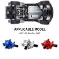 thumbnail image 4 of Wweixi Boîte de Vitesses Différentielle RCGOFOLLOW pour 1/10 LOSI Baja Rey 4WD Short Course Argent, 4 of 6